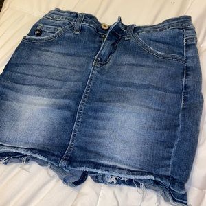 Jean skirt !